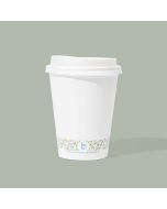 12oz Single Wall Hot Cup, Compostable, 1000/cs