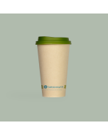 16oz Single Wall Hot Cup, Compostable, 1000/cs