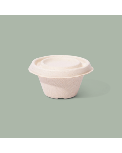 2oz PFAS Free Fiber Portion Cup, Compostable, 2000/cs