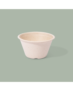 4oz PFAS Free Fiber Portion Cup, Compostable, 2000/cs